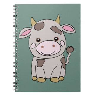 Cute cow notebook