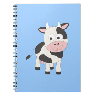 Cute cow notebook