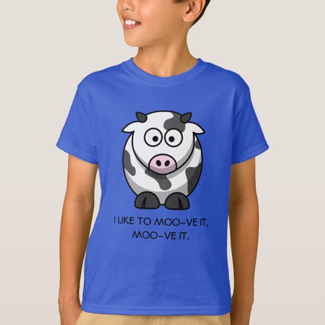 Cute Cow Shirt (Front)