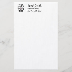 Cute Cow Stationery