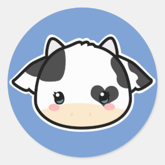Cute Cow Sticker