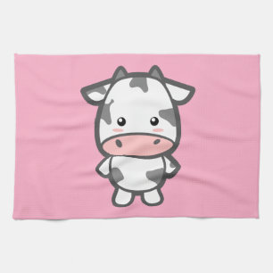 Cute Cow Tea Towel