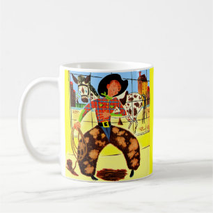 cute cowboy coffee mug
