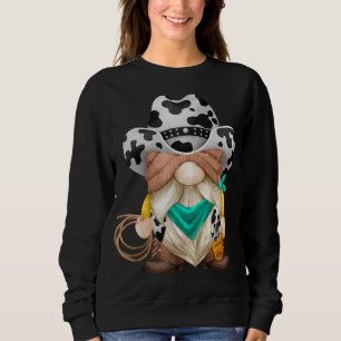 Cute Cowboy Costume For Women With Lasso - Cow Pri Sweatshirt