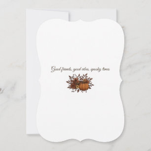 Cute Cowboy Ghost Halloween Party Invitation