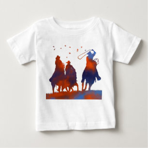 Cute Cowboys Roping Toddler Top