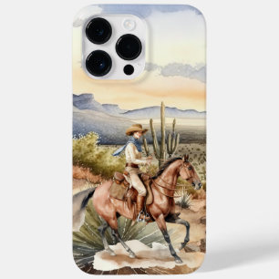 cute cowgirl lovers desert  Case-Mate iPhone 14 pro max case