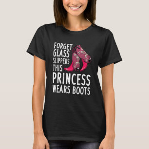 Cute Cowgirl Women Western Rodeo Girl Princess T-Shirt