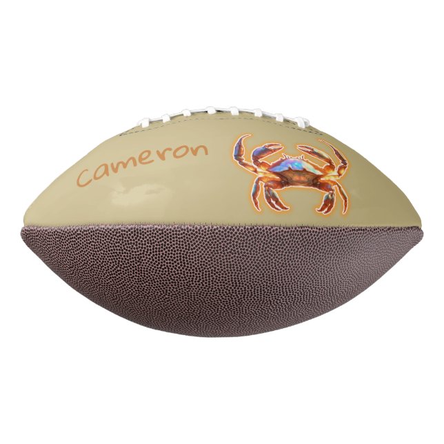 Cute Crab Football (Rotated 270)