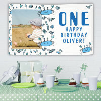 Cute Crab Sea Animals Shell Boy Photo 1st Birthday