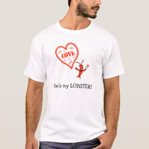 Cute Crawfish / Lobster Heart Shirt