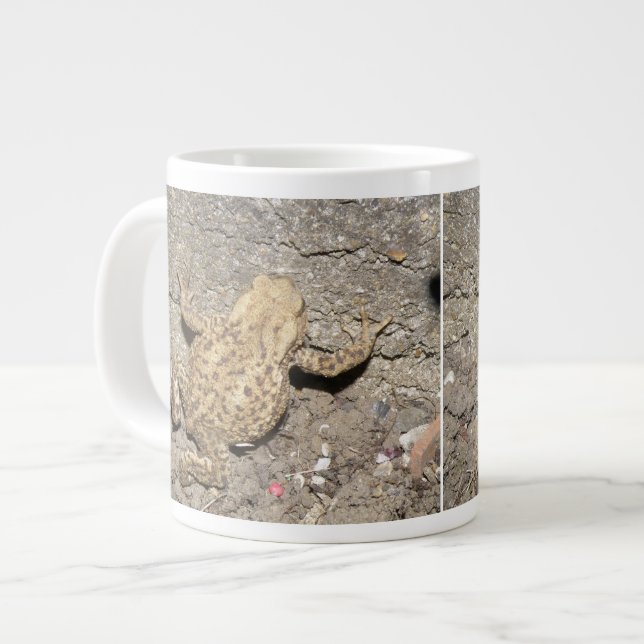 Cute Crawling Toad Mug (Front Left)