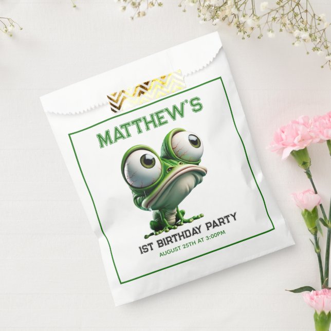 Cute Crazy Frog Farm Theme 1st Birthday Party Favour Bags (Sealed)
