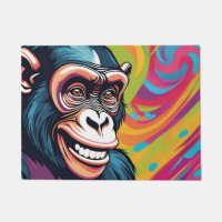 Cute Crazy Funny Chimpanzee 