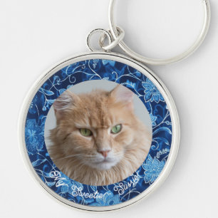 Cute Create Your Own Pet Sympathy Keychain