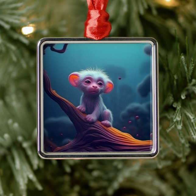 Cute Creature Metal Tree Decoration (Tree)