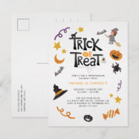 Cute Creatures Halloween Monsters Birthday Party