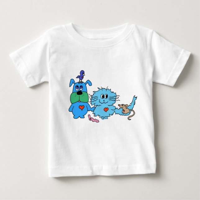 Cute Creatures t-shirt (Front)