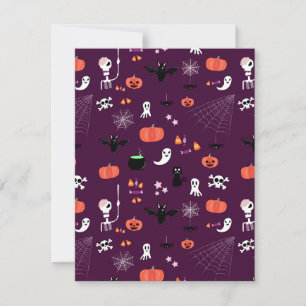 Cute Creepy Halloween Art Announcement
