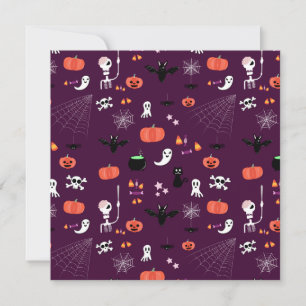 Cute Creepy Halloween Art Announcement