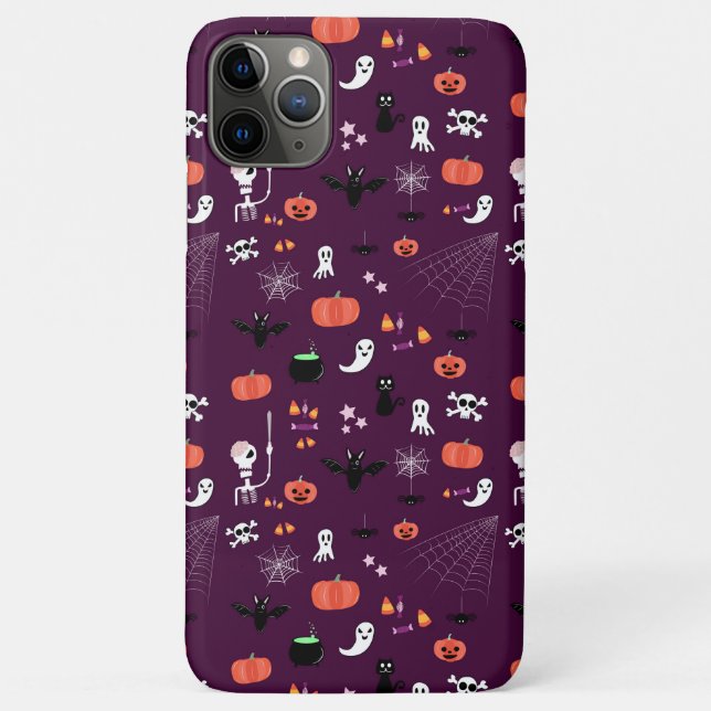 Cute Creepy Halloween Art Case-Mate iPhone Case (Back)