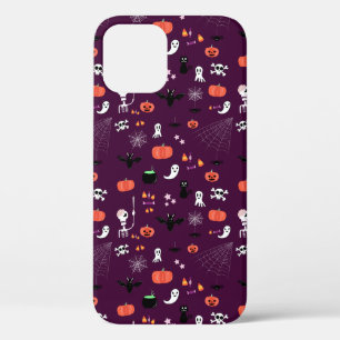 Cute Creepy Halloween Art iPhone 12 Case