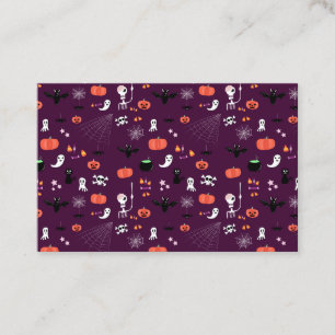 Cute Creepy Halloween Art Discount Card