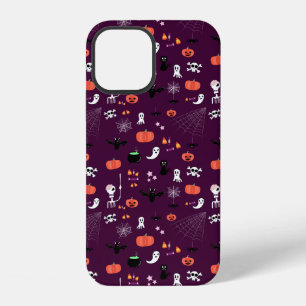 Cute Creepy Halloween Art iPhone 12 Case