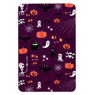 Cute Creepy Halloween Art Magnet
