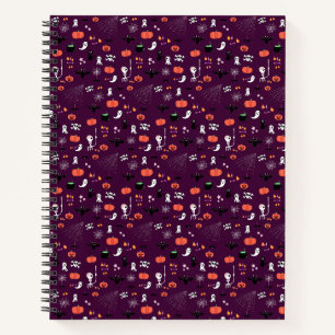 Cute Creepy Halloween Art Notebook