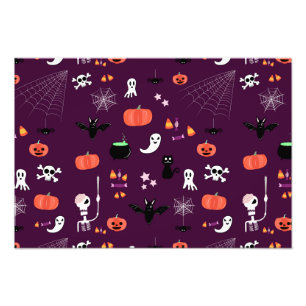 Cute Creepy Halloween Art Photo Print