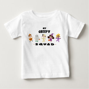 Cute Creepy Halloween Costume  Baby T-Shirt