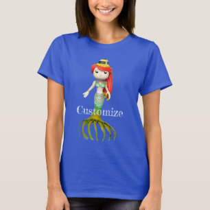 Cute Creepy Mermaid Witch Thunder_Cove  T-Shirt