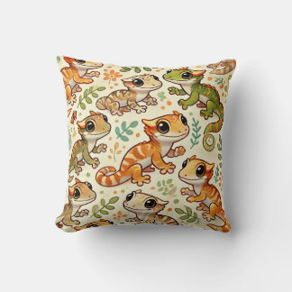 Cute Crested Gecko Cushion 🌿🦎