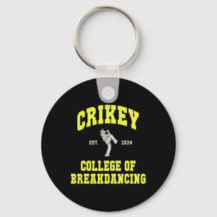 Cute Crikey College Of Breakdancing Breakdance Dan Key Ring