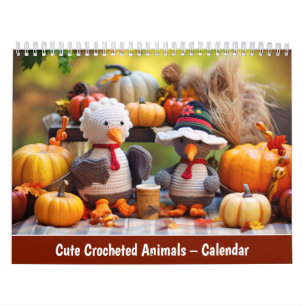 Cute Crocheted Animals – Calendar