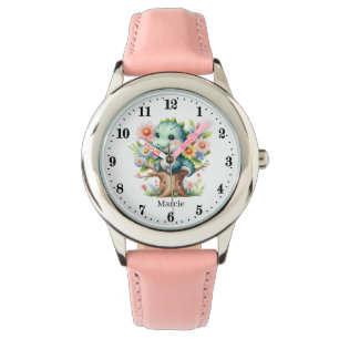 Cute Crocodile add name Watch