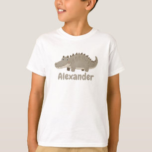 Cute Crocodile Boys Name personalizable T-Shirt