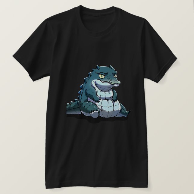 Cute crocodile - Cute crocodile T-Shirt (Design Front)