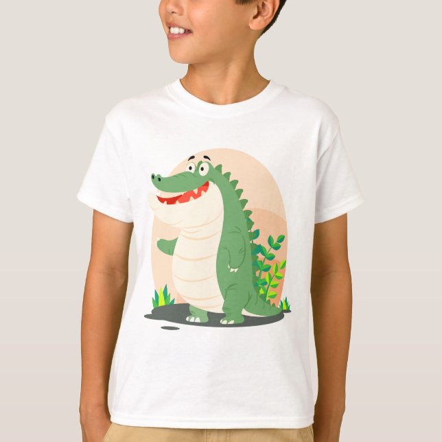 Cute crocodile T-Shirt (Front)