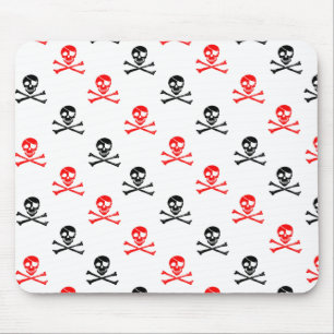 Cute Crossed Bones Mouse Pad