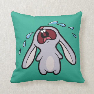 Cute Crying Bunny Reversible Cushion