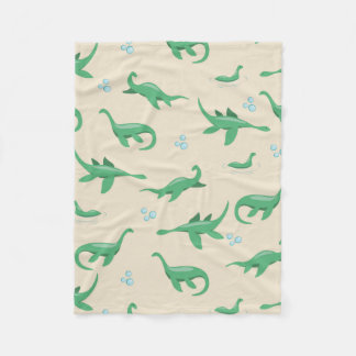 Cute Cryptid Loch Ness Monster Blanket