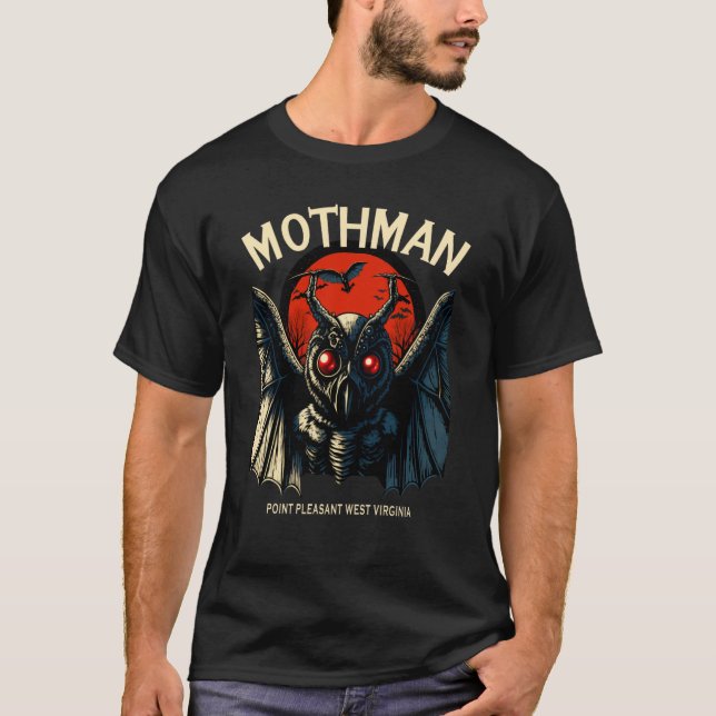 Cute Cryptid Mothman  1 T-Shirt (Front)