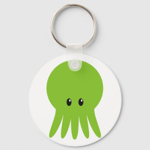 Cute Cthulhu Key Ring