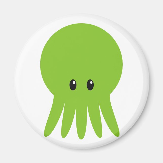 Cute Cthulhu Magnet (Front)