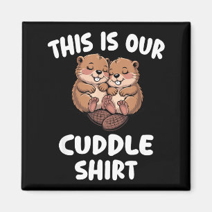Cute Cuddle For Couples Funny Romantic Magnet