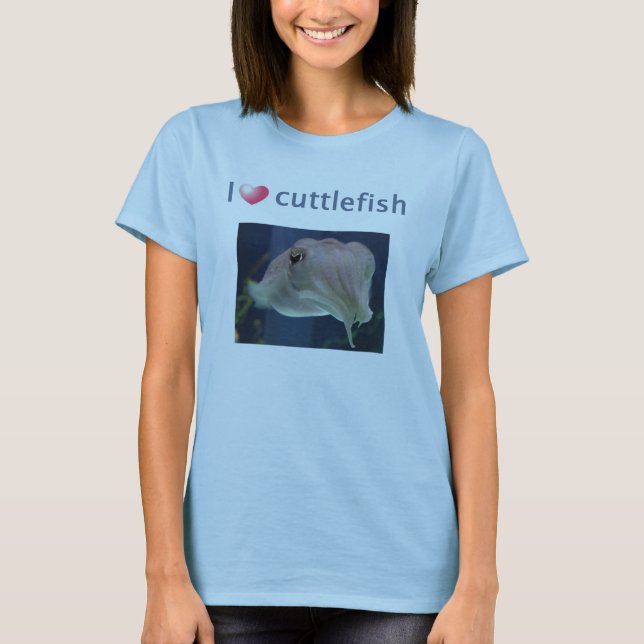 Cute Cuddlefish T-shirt (Front)