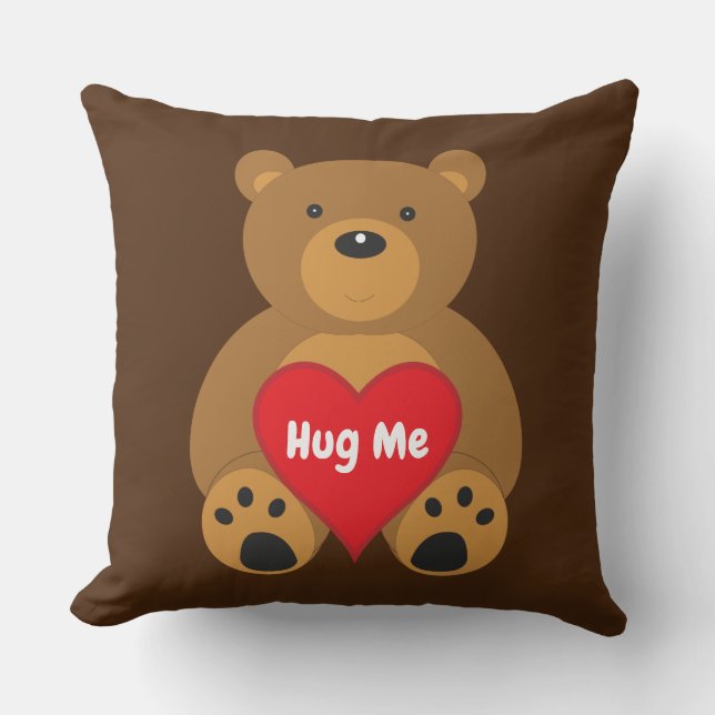 Cute Cuddly Bear Cushion (Front)