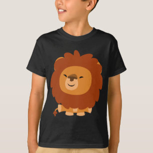 Cute Cuddly Cartoon Lion Children T-Shirt